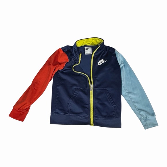 KIDS NIKE ACTIVE JOY TRICOT SET PRE-SCHOOL 4T TODDLER JOGGER SET COLOR BLOCK - Picture 6 of 15